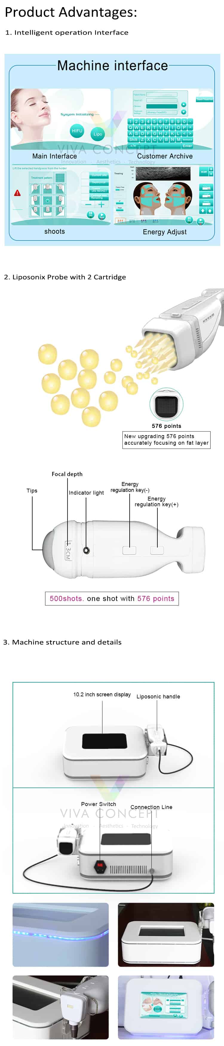 HIFU Liposonix machine VA-200 - VIVA Concept Technology Co., Ltd.