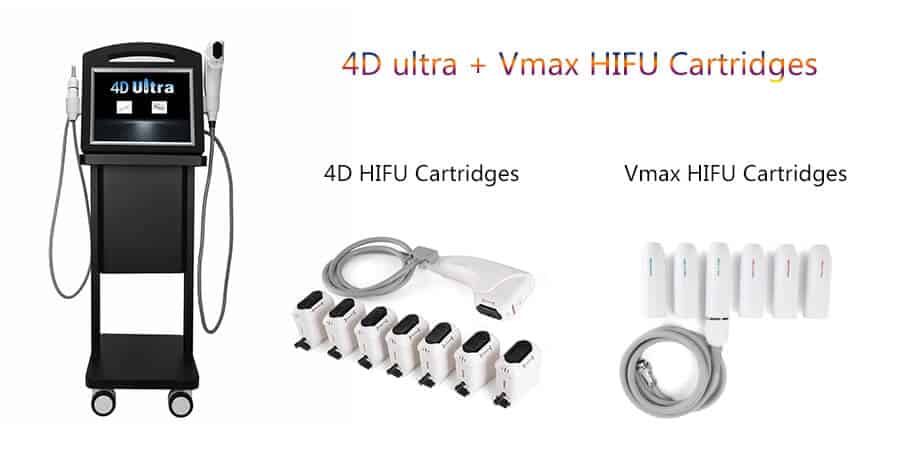 4D HIFU machine with Vmax HIFU